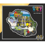 Ile de la Réunion Tortue humour