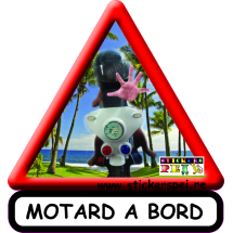 Motard &agrave; bord