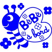 bébé à bord abeille