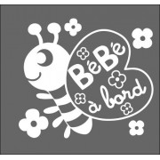 bébé à bord abeille