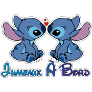  Bébé à Bord stich garçon