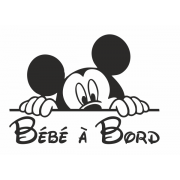 bébé à bord minnie