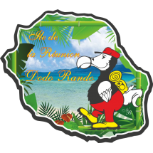 Stickers R&eacute;union Ile de la r&eacute;union dodo rando